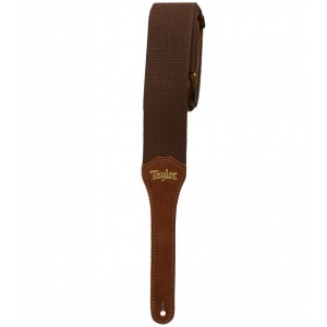 Taylor Strap - Chocolate Brown Cotton - 2